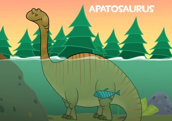 Apatosaurus dinoszaurusz