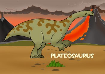 Plateosaurus dinoszaurusz