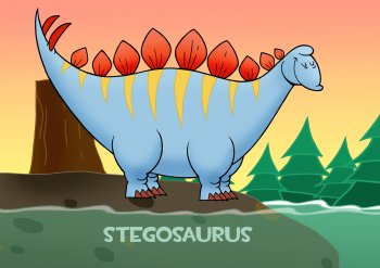 Stegosaurus dinoszaurusz