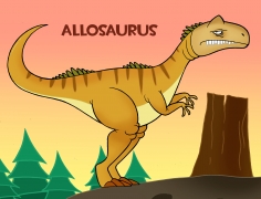 Allosaurus dinoszaurusz