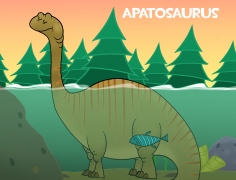 Apatosaurus dinoszaurusz