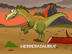 Herrerasuaurus dinoszaurusz