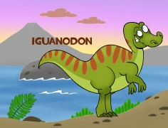 Iguanodon dinoszaurusz