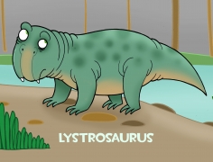Lystrosaurus dínó