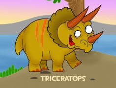 Triceratops dinoszaurusz