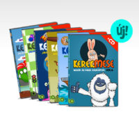 KerekMese DVD Mánia Csomag - 6 DVD és CD